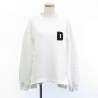 DOUBLE STANDARD CLOTHING - ダブルスタンダードクロージング Dロゴ ワッペン スウェット ホワイト F