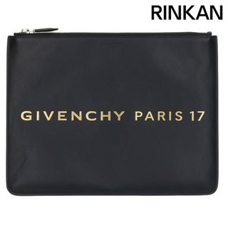 GIVENCHY - ジバンシィ ロゴプリントクラッチバッグ メンズ