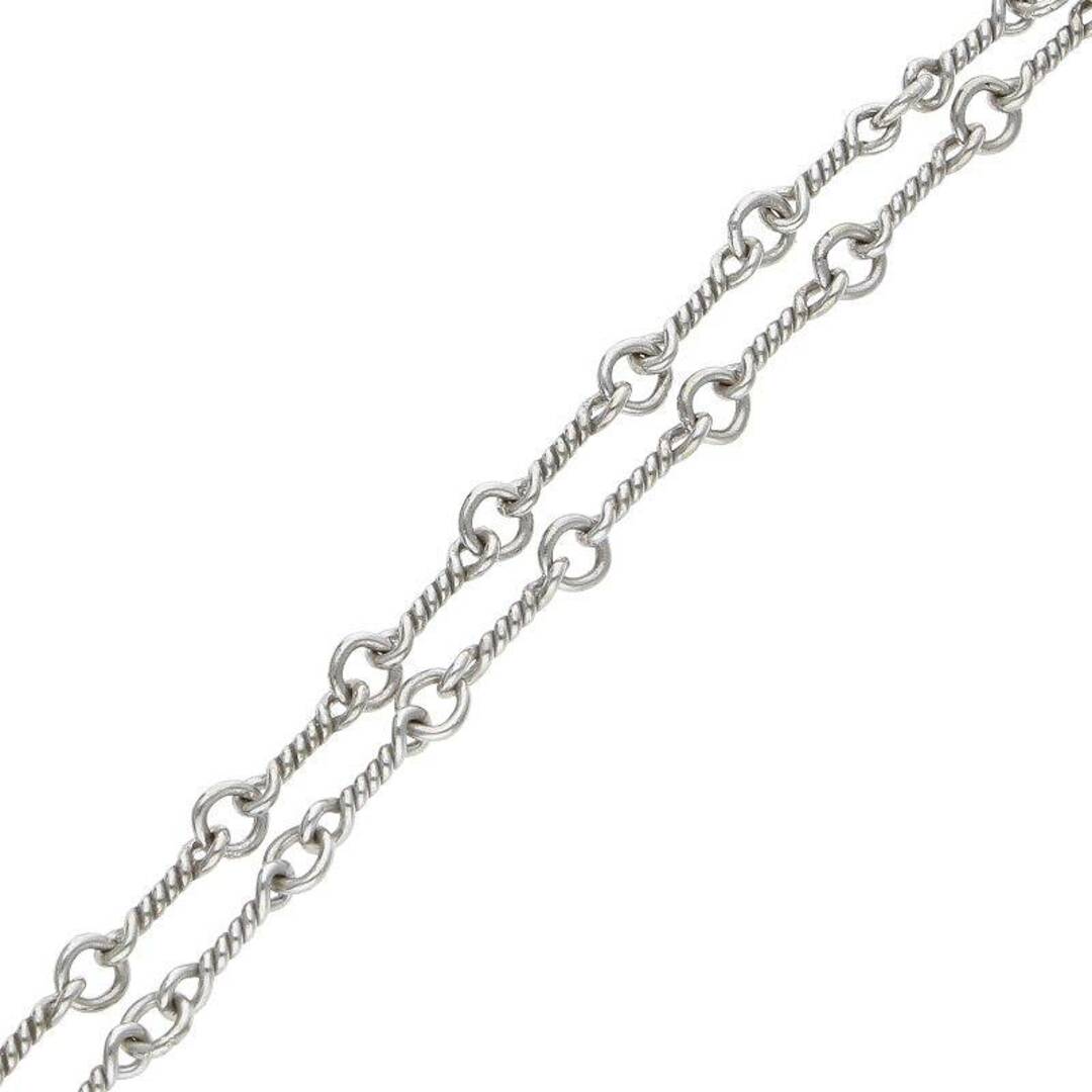 Chrome Hearts(クロムハーツ)のクロムハーツ  18KWG NECKCHAIN T/ツイストチェーン18inch ホワイトゴールドネックレス メンズ 18inch メンズのアクセサリー(ネックレス)の商品写真