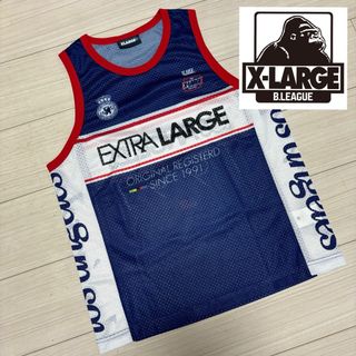 新品同様■XLARGE■メッシュ ゲームシャツ ユニフォーム タンクトップ S