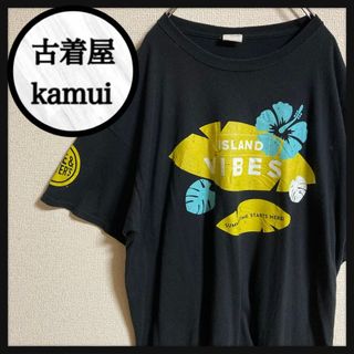 ジャージーズ(JERZEES)の【アメカジ】ジャージーズ 半袖 プリント ロゴ 海外 ストリート ブラック L(Tシャツ/カットソー(半袖/袖なし))