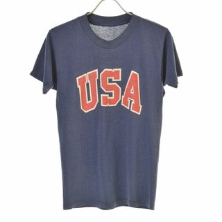 【VINTAGE】~90s プリント USA半袖Tシャツ(Tシャツ/カットソー(半袖/袖なし))