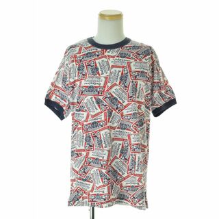 【SPORTSWEAR】70s Budweisers 総柄半袖Tシャツ(Tシャツ/カットソー(半袖/袖なし))