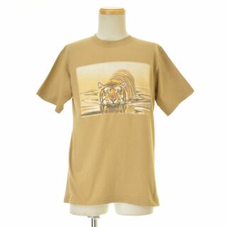 【VINTAGE】90s RUSTY RUST 虎 タイガー アート半袖Tシャツ(Tシャツ/カットソー(半袖/袖なし))