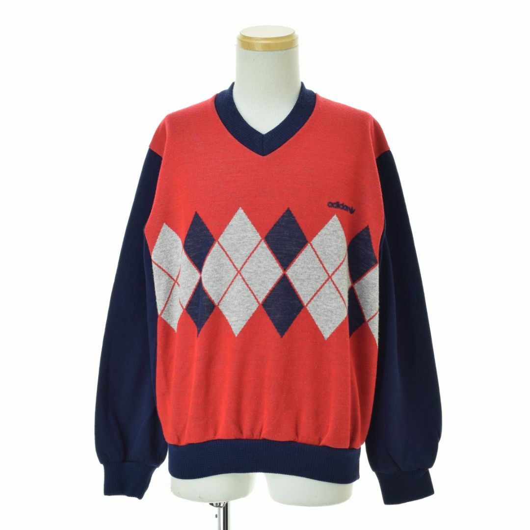 adidas - 【ADIDAS】70s〜80s フランス製 VENTEX 長袖ニット adidas - 【ADIDAS】70s〜80s フランス製 VENTEX 長袖ニット