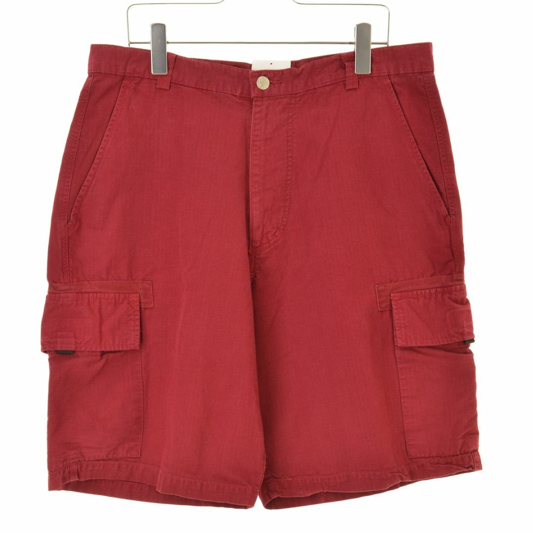 STUSSY - 【STUSSY】90s USA製 紺タグ カーゴハーフパンツの通販 STUSSY - 【STUSSY】90s USA製 紺タグ カーゴハーフパンツの通販