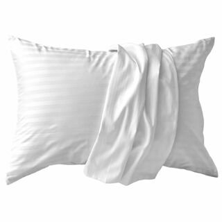【色:スノーホワイト_サイズ:43×63ｃｍ枕用】枕カバー 日本製 綿100％ (シーツ/カバー)