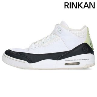 ナイキ(NIKE)のナイキ ×フラグメントデザイン fragment design  AIR JORDAN 3 RETRO SP DA3595-100 エアジョーダン3レトロスニーカー メンズ 27.5cm(スニーカー)