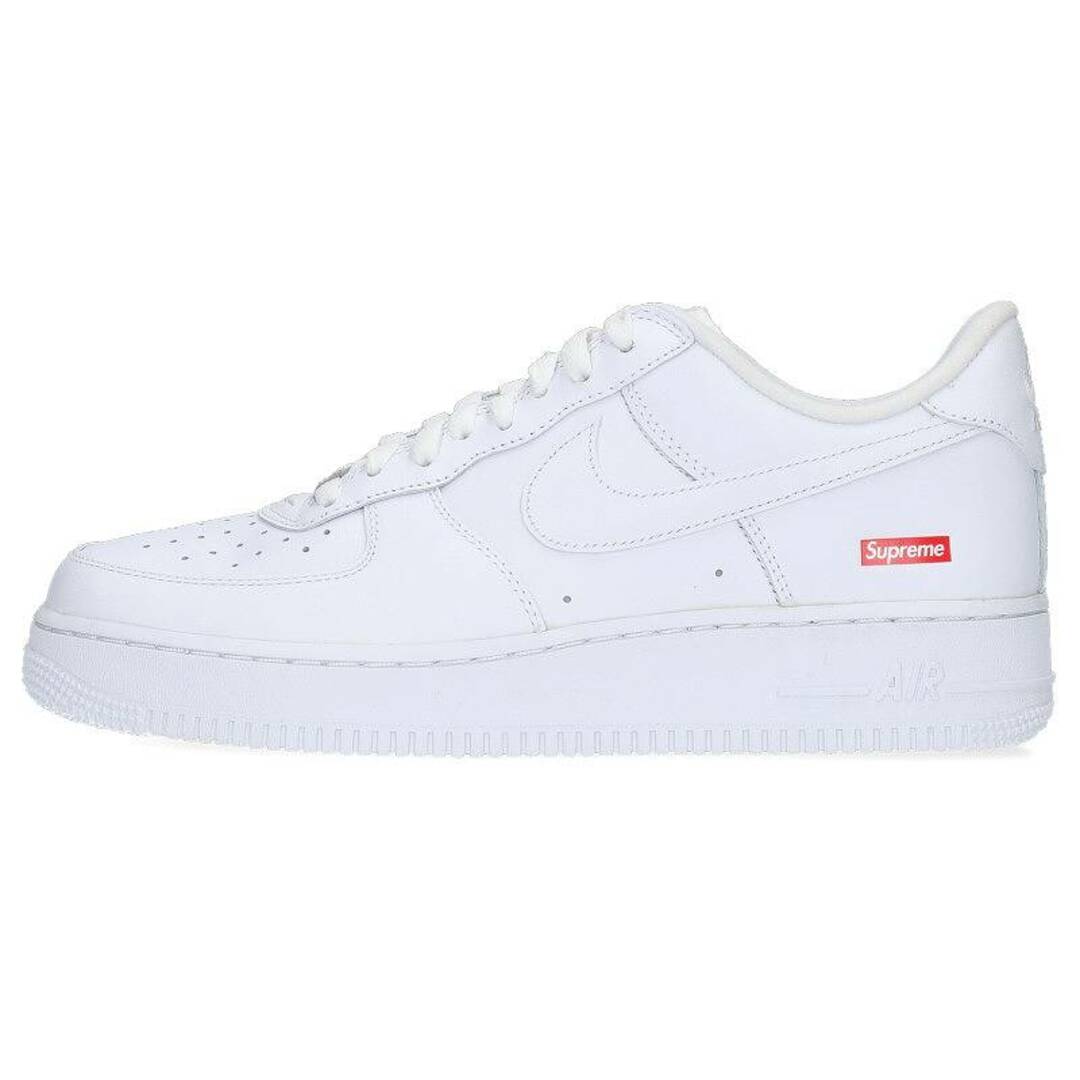 NIKE(ナイキ)のナイキ ×シュプリーム SUPREME  AIR FORCE 1 LOW CU9225-100 エアフォース1スニーカー メンズ 27.5cm メンズの靴/シューズ(スニーカー)の商品写真