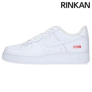 ナイキ(NIKE)のナイキ ×シュプリーム SUPREME  AIR FORCE 1 LOW CU9225-100 エアフォース1スニーカー メンズ 27.5cm(スニーカー)