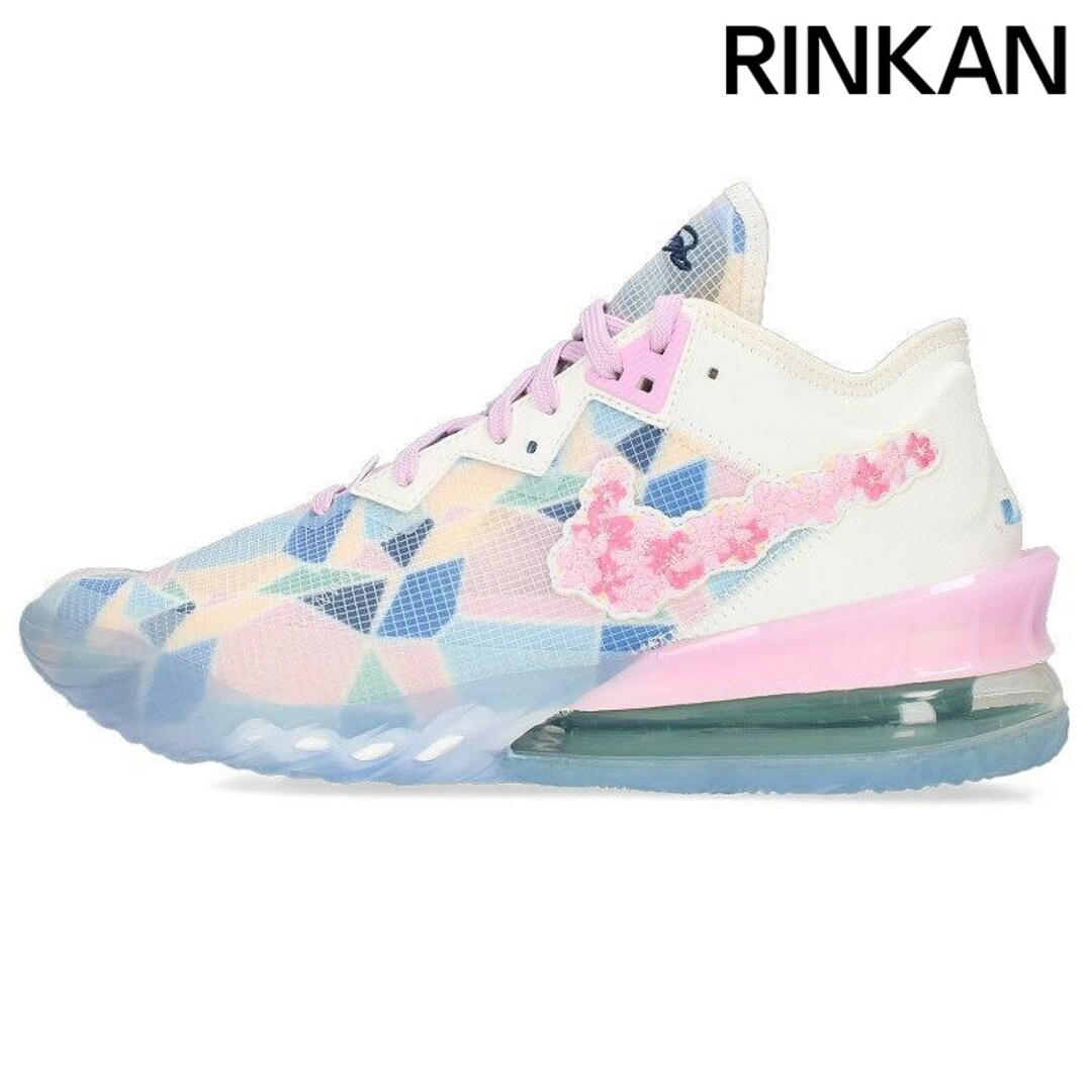 NIKE - ナイキ ×アトモス atmos  LEBRON XVIII LOW CHERRY BLOSSOM CV7562-101 レブロン18サクラローカットスニーカー メンズ 28cm