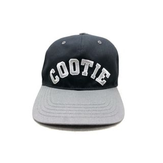 COOTIE - COOTIE(クーティー) CTE-23A533 COTTON OX 6 PANEL CAP ブラック×グレー キャップ 帽子 【B0436-007】