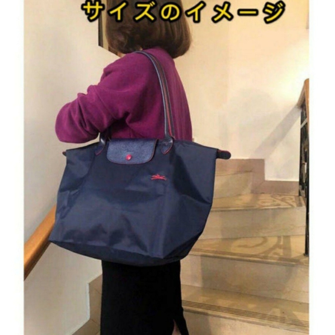 LONGCHAMP(ロンシャン)の【新品】ロンシャン ル プリアージュ トートバッグ  L  パープル レディースのバッグ(トートバッグ)の商品写真