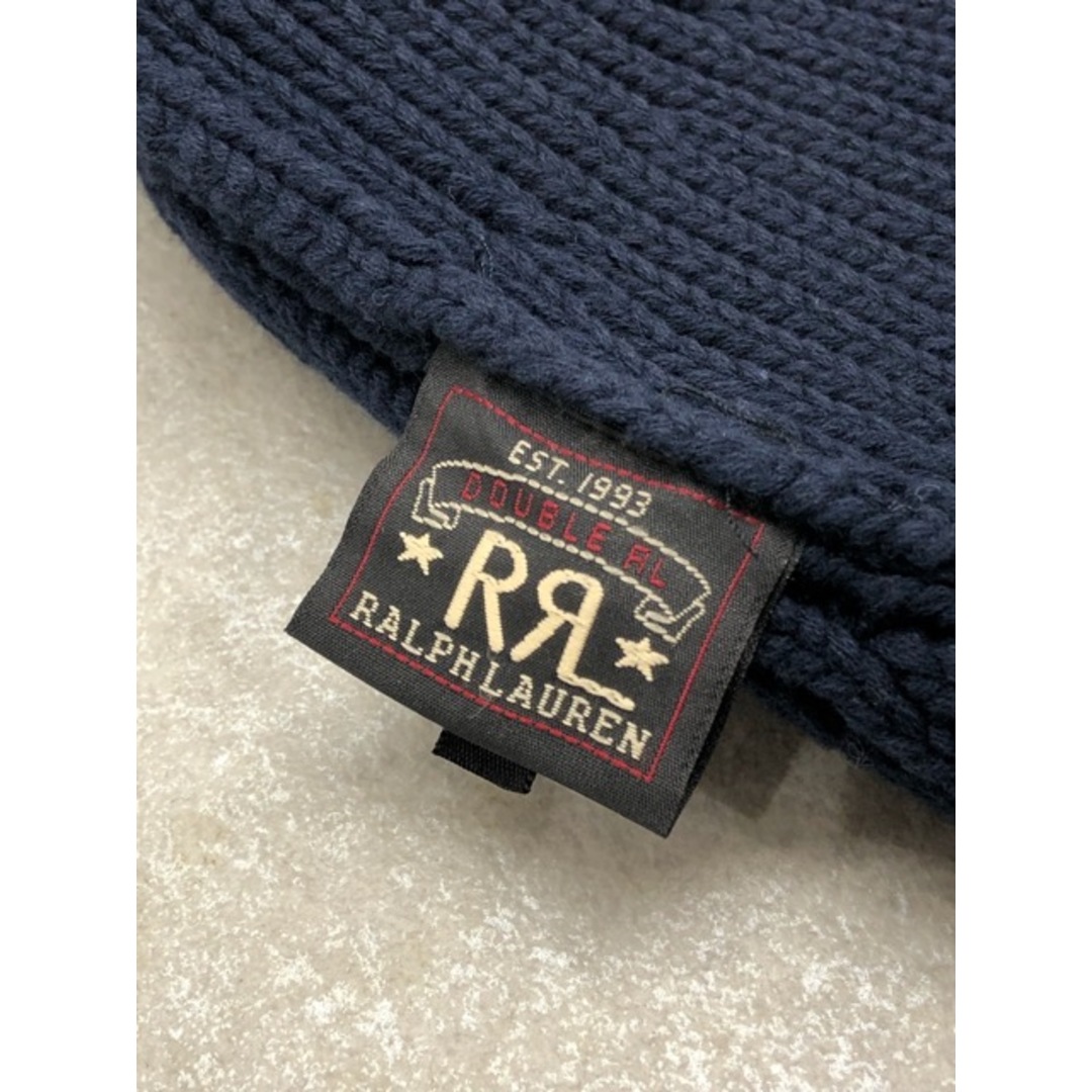 RRL(ダブルアールエル)のRRL(ダブルアールエル) WATCH CAP COTTON ワッチキャップ ビーニー ネイビー 帽子 【C1152-007】 メンズの帽子(ニット帽/ビーニー)の商品写真