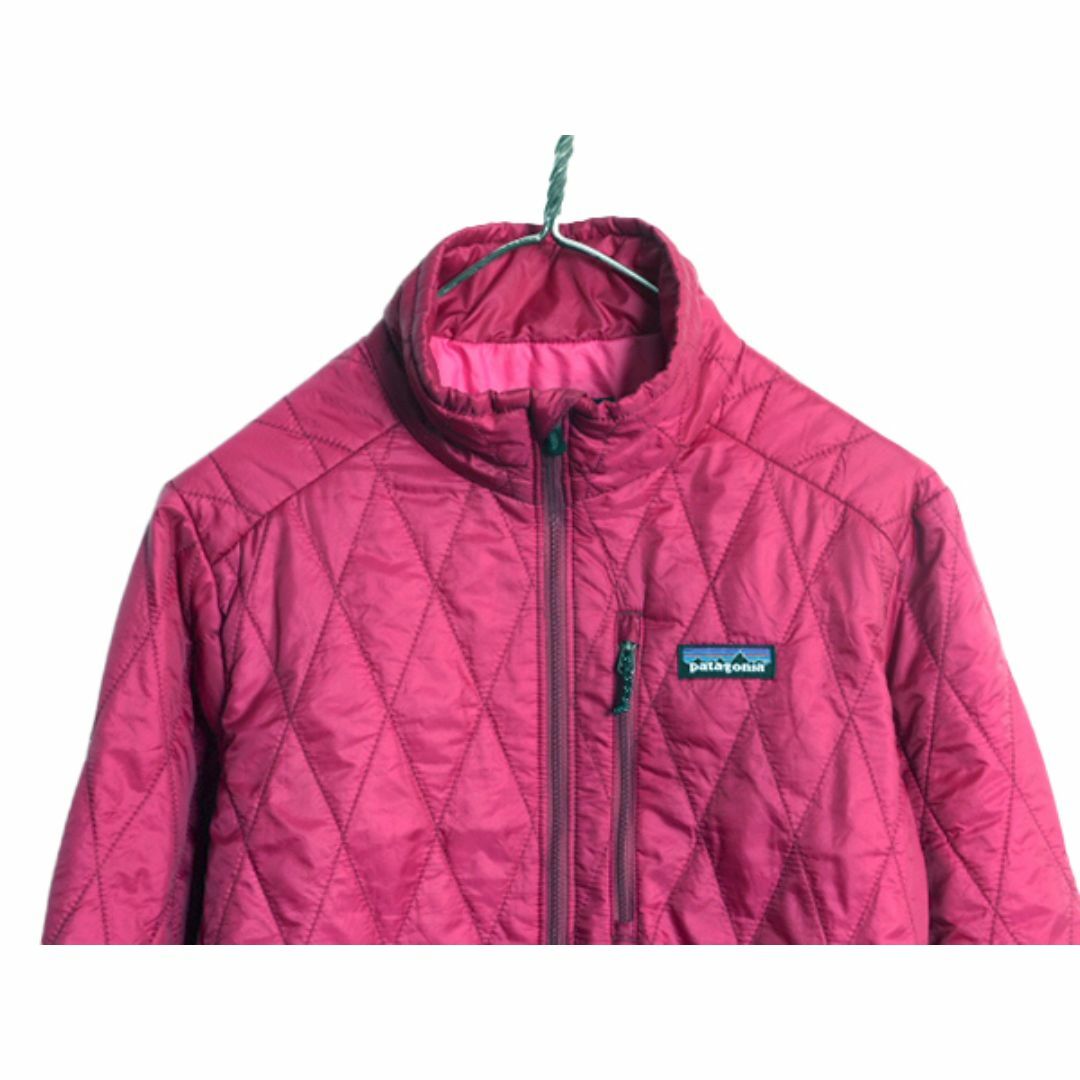 patagonia(パタゴニア)の11年製 パタゴニア ナノ パフ プルオーバー レディース M / 古着 PATAGONIA ハーフジップ 中綿 ナイロン キルティング アウトドア ブルゾン レディースのジャケット/アウター(ナイロンジャケット)の商品写真