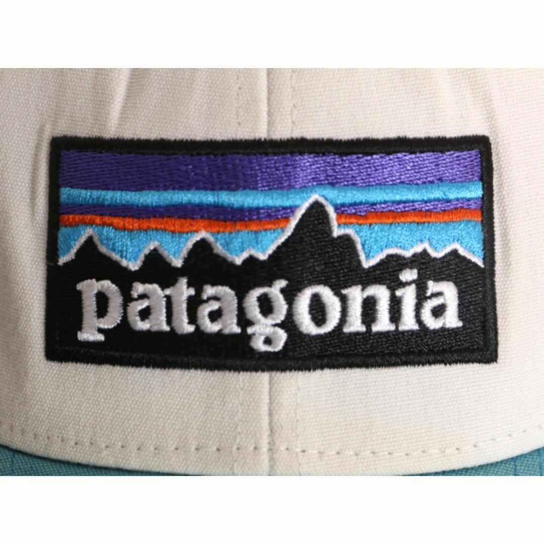 patagonia(パタゴニア)のパタゴニア P-6 ボックスロゴ トラッカー ハット フリーサイズ / 古着 Patagonia 帽子メッシュ ベースボール キャップ アウトドア 2トーン メンズの帽子(キャップ)の商品写真