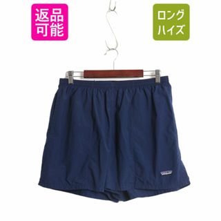 パタゴニア(patagonia)の90s 98年製 パタゴニア バギーズ ショーツ メンズ XL / 90年代 オールド Patagonia アウトドア ナイロン ショートパンツ 短パン 海パン 紺(ショートパンツ)