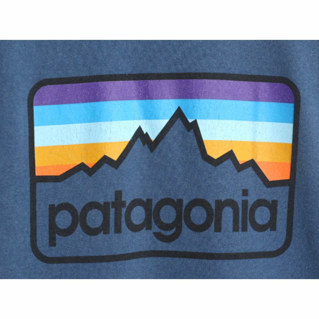 17年製 パタゴニア 両面 プリント 半袖 Tシャツ メンズ XL 古着 Patagonia アウトドア イラスト グラフィック バックプリント クルーネック メンズのトップス(Tシャツ/カットソー(半袖/袖なし))の商品写真