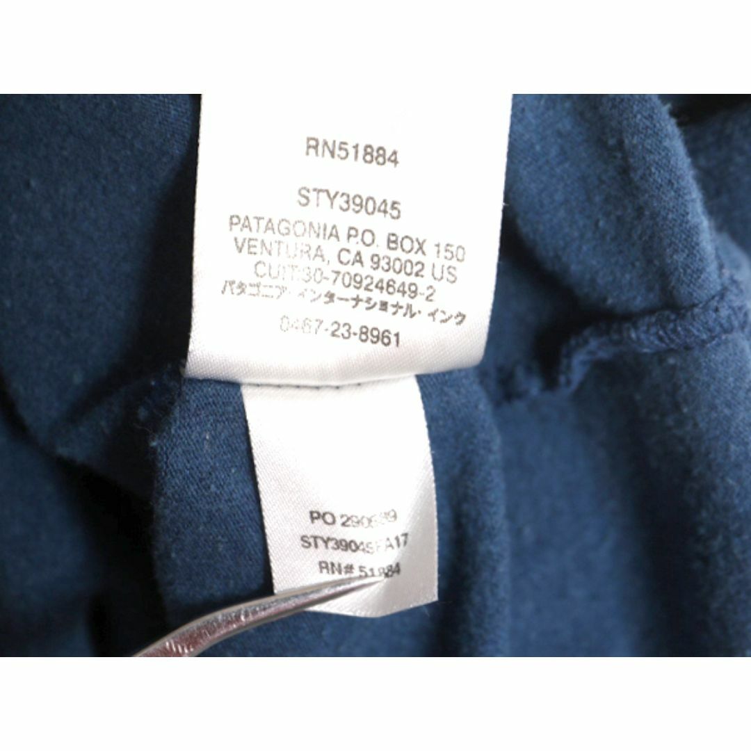17年製 パタゴニア 両面 プリント 半袖 Tシャツ メンズ XL 古着 Patagonia アウトドア イラスト グラフィック バックプリント クルーネック メンズのトップス(Tシャツ/カットソー(半袖/袖なし))の商品写真