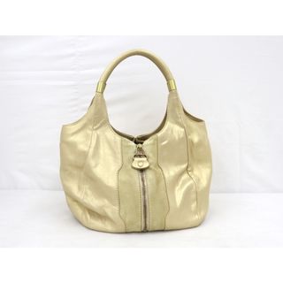 ジミーチュウ(JIMMY CHOO)の【JIMMY CHOO】ジミーチュウ セミショルダーバッグ レザー スエード ゴールド/tm01927kw(ショルダーバッグ)