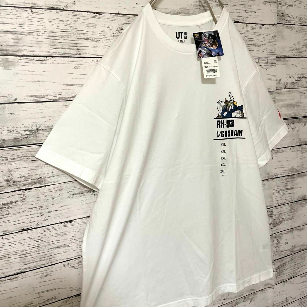 UNIQLO(ユニクロ)の新品 UNIQLO × ガンプラ 40周年UT RX-93 vガンダム 入手困難 メンズのトップス(Tシャツ/カットソー(半袖/袖なし))の商品写真