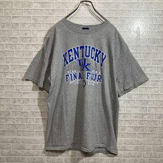 BLUE84★半袖Tシャツ★カレッジロゴ★ケンタッキー★バスケットボール★グレー(Tシャツ/カットソー(半袖/袖なし))