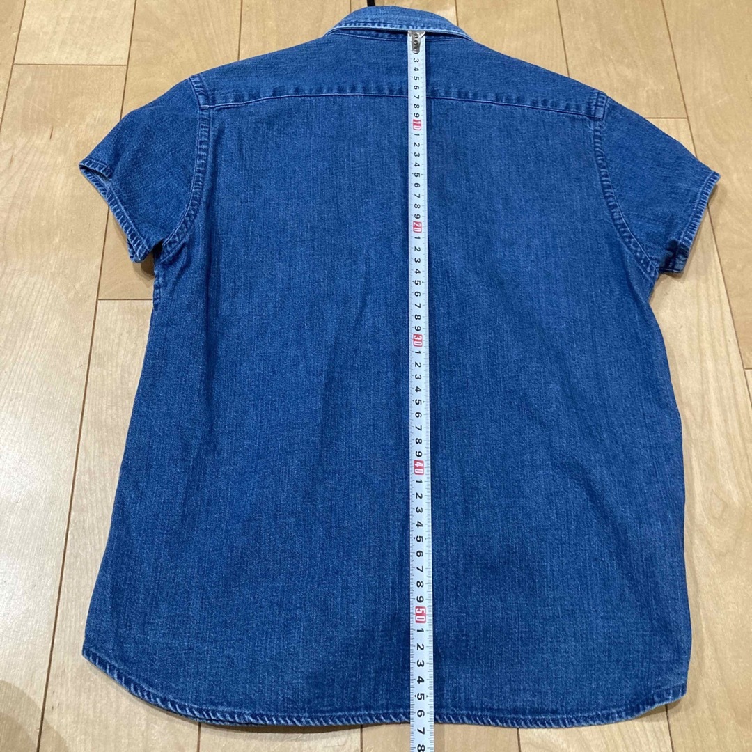 Ralph Lauren(ラルフローレン)のラルフローレン　デニム　シャツ　キッズ　女の子用　160㎝ キッズ/ベビー/マタニティのキッズ服女の子用(90cm~)(その他)の商品写真