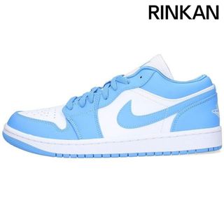 ナイキ(NIKE)のナイキ  WMNS AIR JORDAN 1 LOW UNC AO9944-441 ウィメンズエアジョーダン1ローUNCスニーカー レディース 28.5cm(スニーカー)