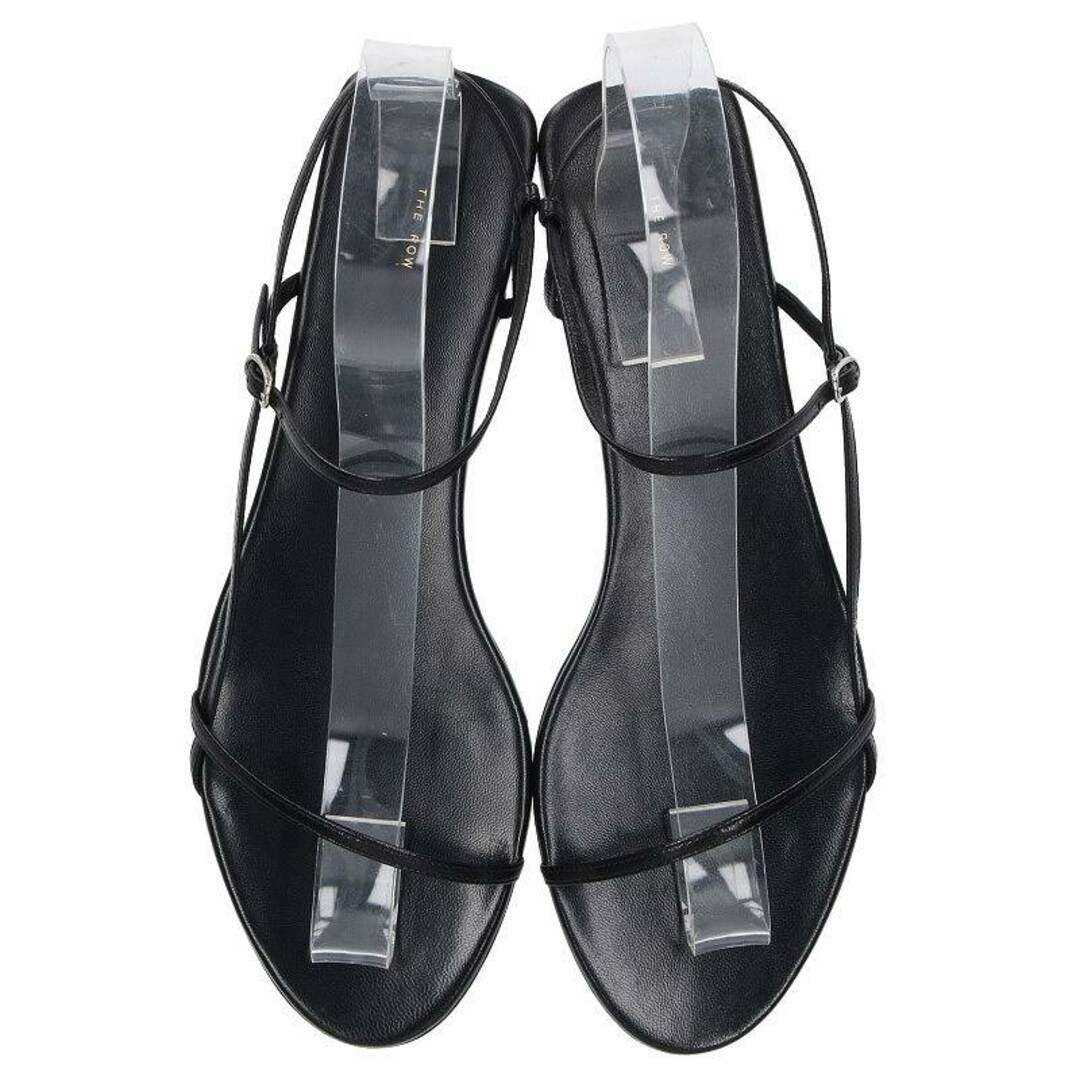 ザロウ THEROW  BARE SANDAL FLAT レザーサンダル レディース 37.5 レディースの靴/シューズ(サンダル)の商品写真