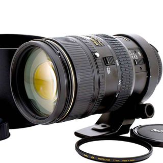 ニコン(Nikon)のNikon AF NIKKOR 80-400mm VR 完全動作品♪ #7098(レンズ(ズーム))