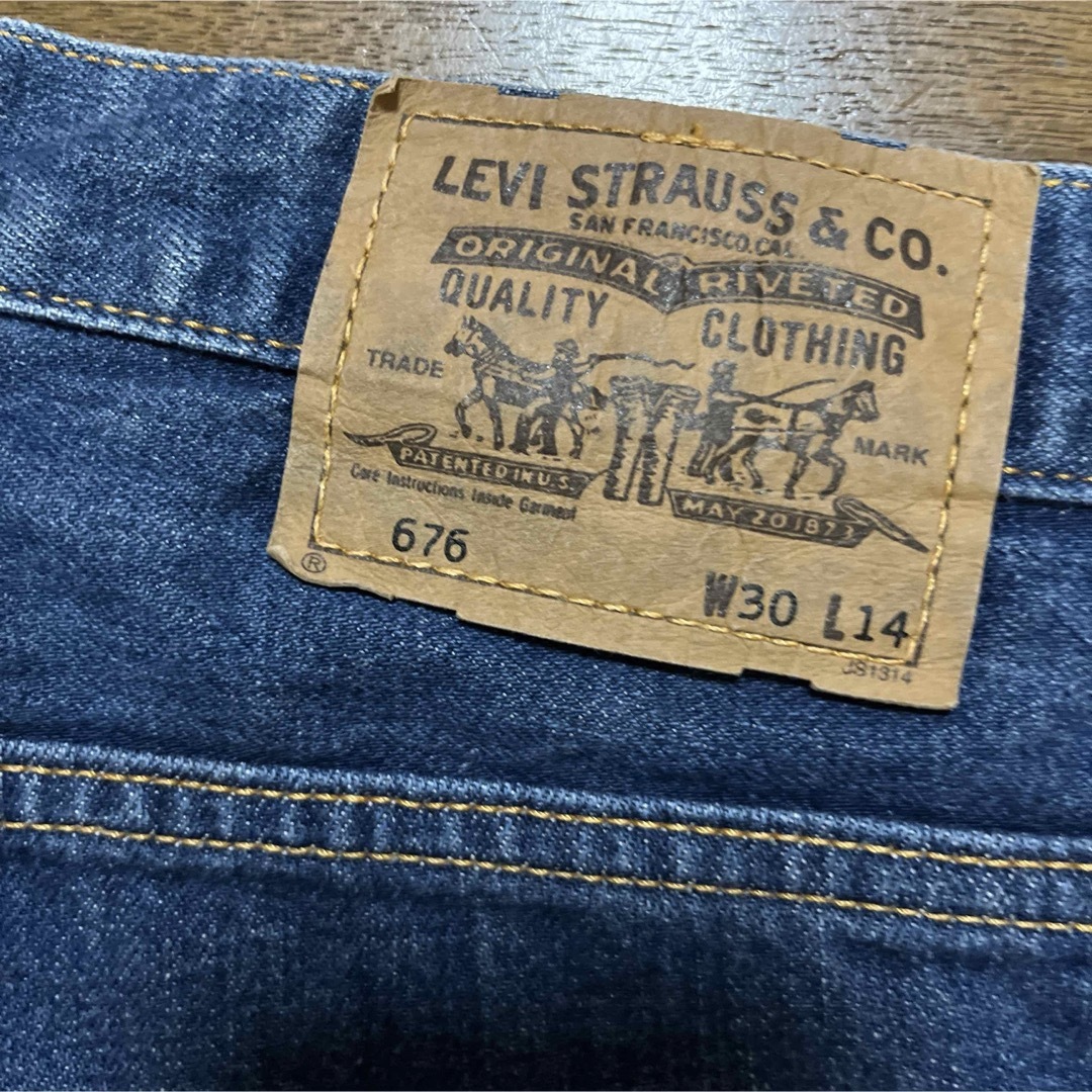 Levi's(リーバイス)のLevis 676. ハーフブッシュ パンツ　オレンジタブ メンズのパンツ(ショートパンツ)の商品写真