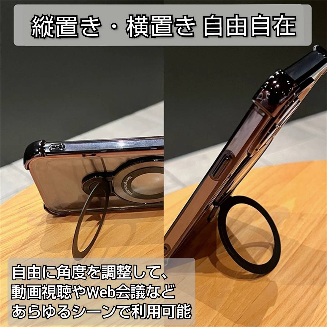 人気 iPhone14 パープル 耐衝撃 メッキ リング レンズ保護 安い スマホ/家電/カメラのスマホアクセサリー(iPhoneケース)の商品写真