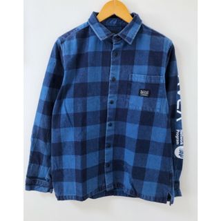 RVCA（ルーカ）長袖シャツ　チェックシャツ　ネルシャツ【E2996-007】(シャツ)