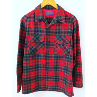 ペンドルトン(PENDLETON)のPENDLETON（ペンドルトン）70's　USA製　オープンカラー　チェック 長袖シャツ【E2997-007】(シャツ)