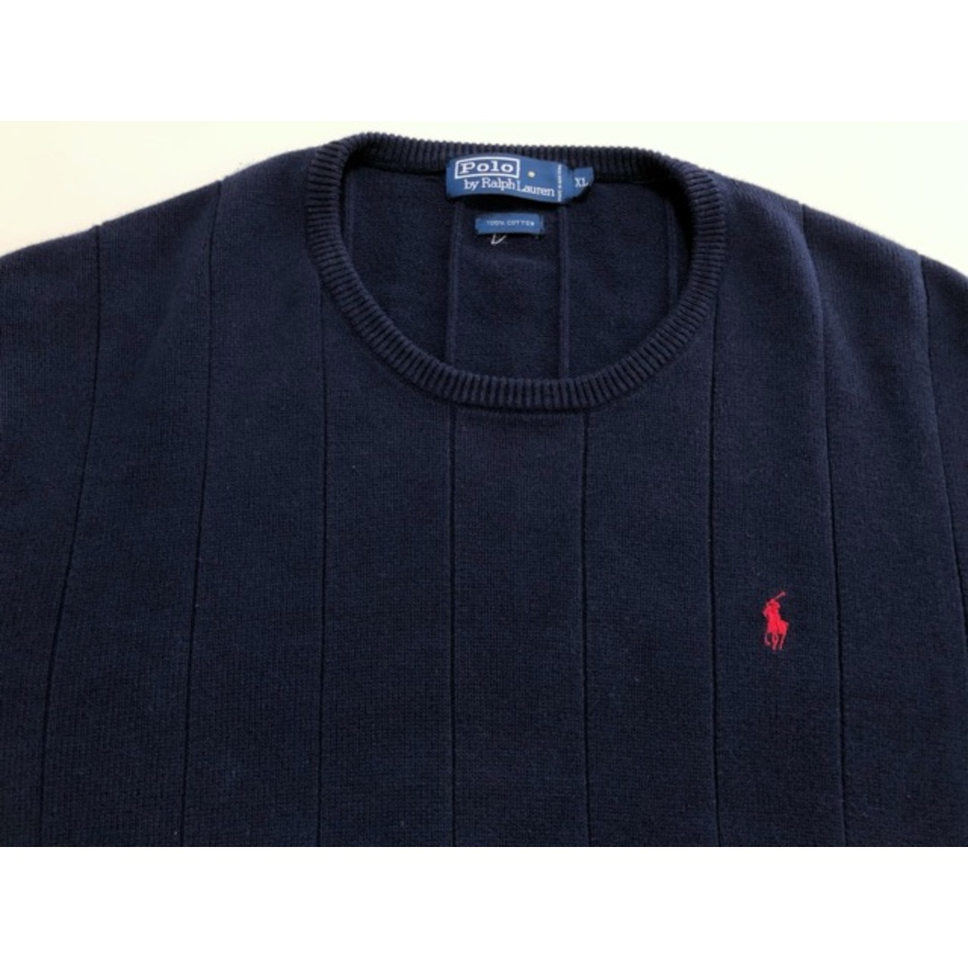 POLO RALPH LAUREN(ポロラルフローレン)のPolo by Ralph Lauren（ポロバイラルフローレン）コットン ニット　セーター【E2999-007】 メンズのトップス(ニット/セーター)の商品写真