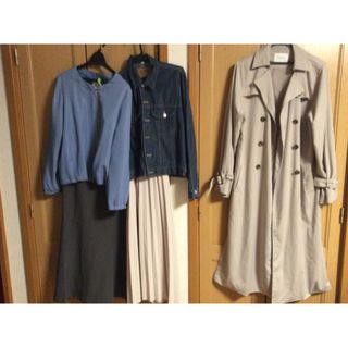 春夏 洋服 セット まとめ売り アウター 羽織 スカート 