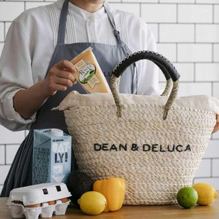 ディーンアンドデルーカ(DEAN & DELUCA)のDEAN & DELUCA × BEAMS COUTURE 保冷カゴバッグ 大(かごバッグ/ストローバッグ)