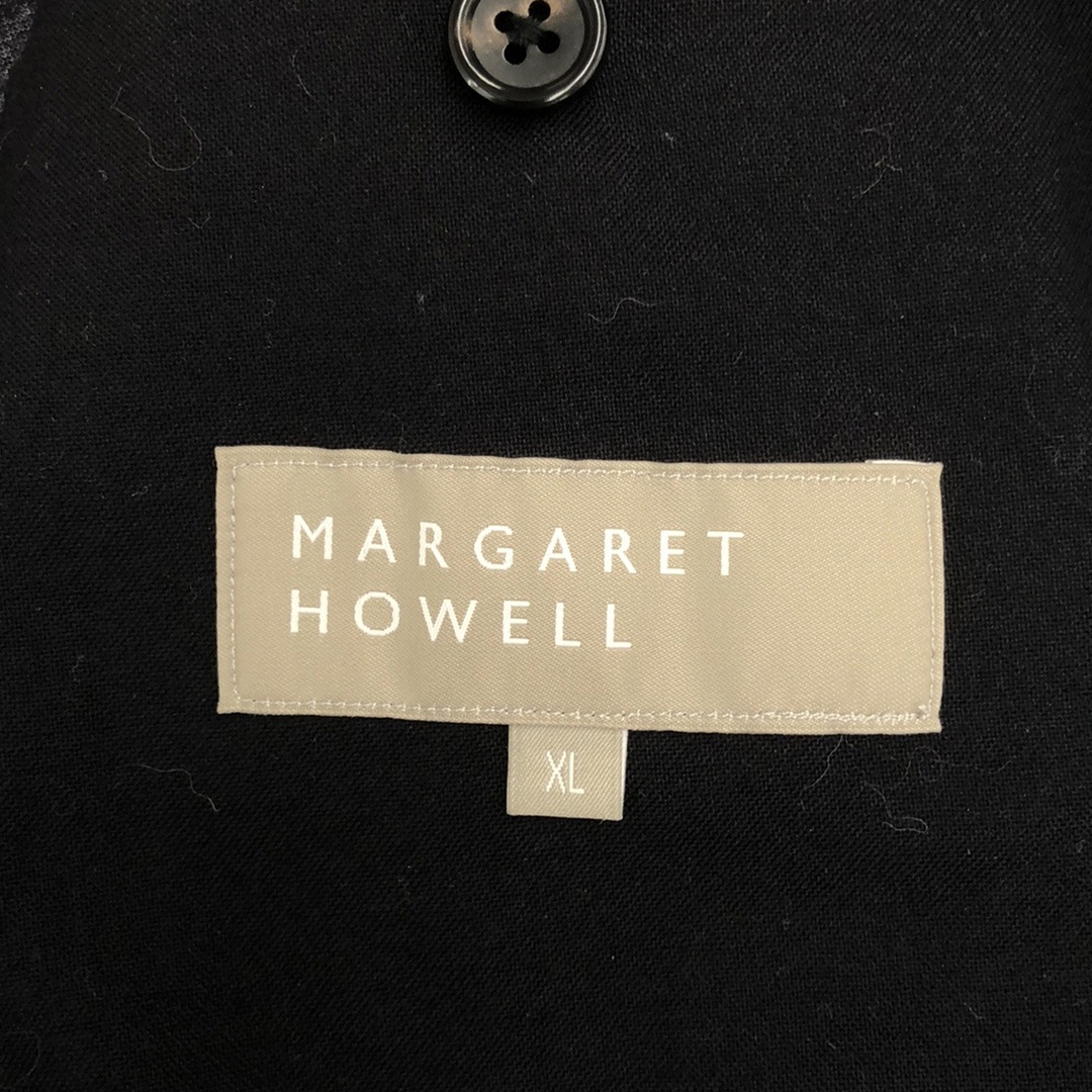 MARGARET HOWELL(マーガレットハウエル)のMARGARET HOWELL マーガレット ハウエル ウール3Bテーラードジャケット 579-8120014 ネイビー XL メンズのジャケット/アウター(テーラードジャケット)の商品写真