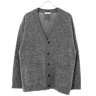 ATON エイトン 22AW WOOL MOULINE OVERSIZED カーディガン 7031630 ネイビー×グレー系 04