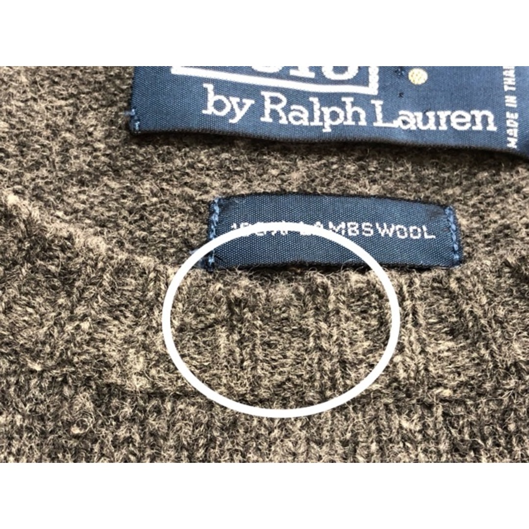 POLO RALPH LAUREN(ポロラルフローレン)のPolo by Ralph Lauren（ポロバイラルフローレン）ウール　 ニット　セーター【E3002-007】 メンズのトップス(ニット/セーター)の商品写真