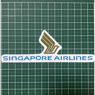 シンガポール航空　ステッカー　シール　限定　グッズ　ノベルティ　(ノベルティグッズ)