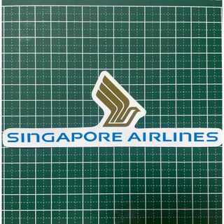 シンガポール航空　ステッカー　シール　限定　グッズ　ノベルティ　(ノベルティグッズ)