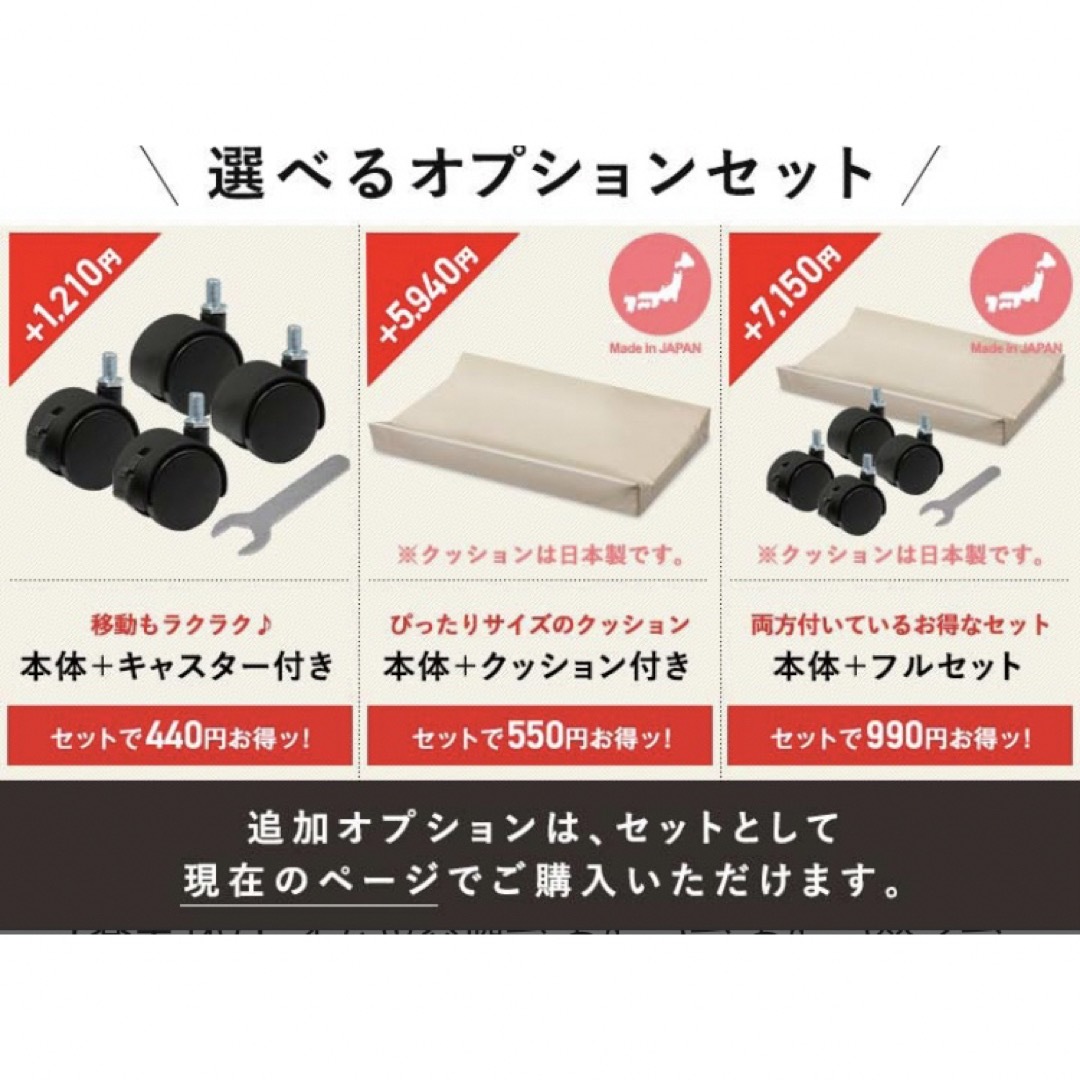 オムツ交換台　リズキズ キッズ/ベビー/マタニティのおむつ/トイレ用品(おむつ替えマット)の商品写真