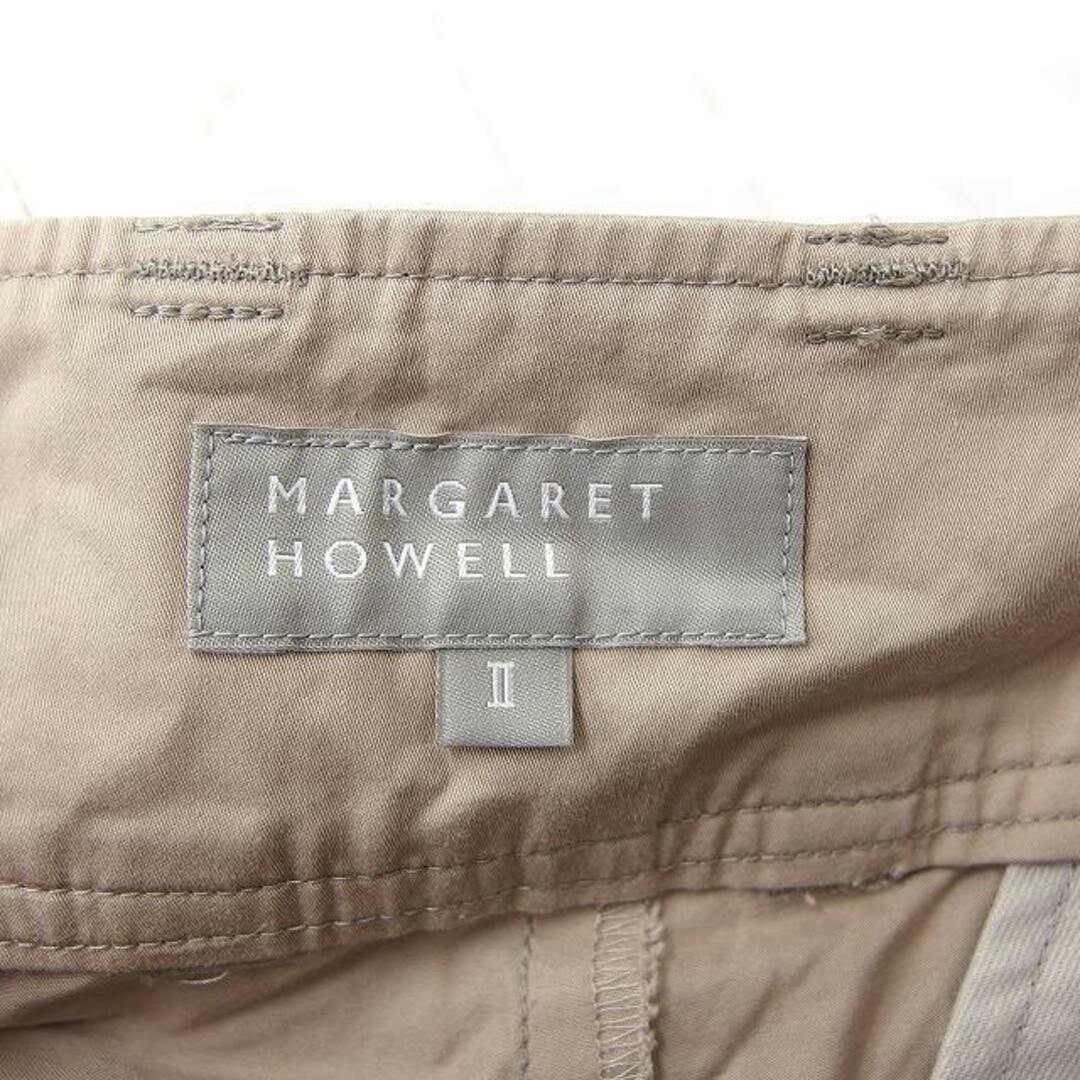 MARGARET HOWELL(マーガレットハウエル)のマーガレットハウエル MARGARET HOWELL コットン アンクル パンツ レディースのパンツ(ワークパンツ/カーゴパンツ)の商品写真