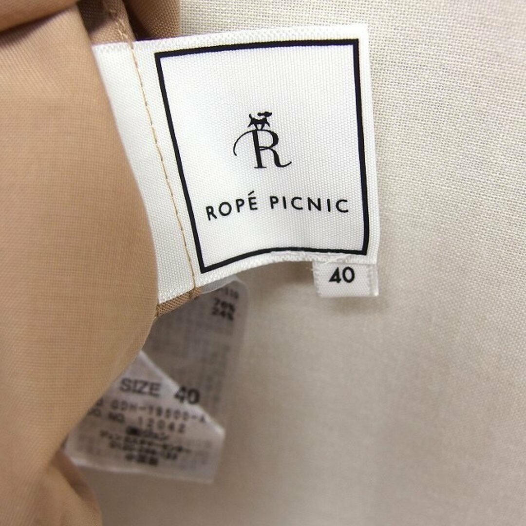 Rope' Picnic(ロペピクニック)のロペピクニック ROPE Picnic タックスリーブ 半袖 ブラウス Vネック レディースのトップス(シャツ/ブラウス(半袖/袖なし))の商品写真