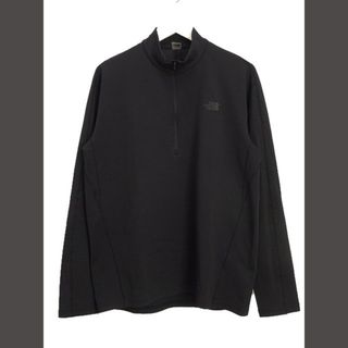 ザノースフェイス(THE NORTH FACE)のザノースフェイス フラッシュドライ ライト ジップ アップ 黒 XL シャツ(その他)