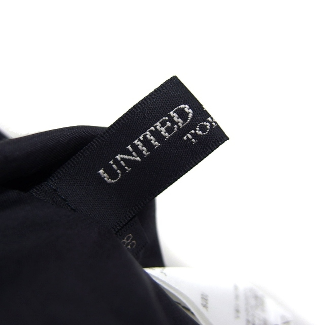 UNITED ARROWS(ユナイテッドアローズ)のユナイテッドアローズ シャツ ブラウス シフォン スタンドカラー シルク 無地  レディースのトップス(シャツ/ブラウス(長袖/七分))の商品写真