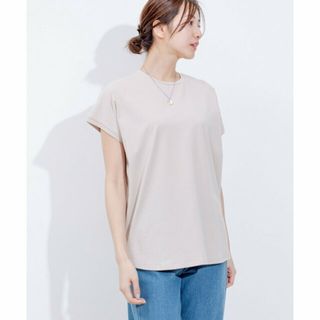 【ベージュ（27）】BIGフレンチTシャツ