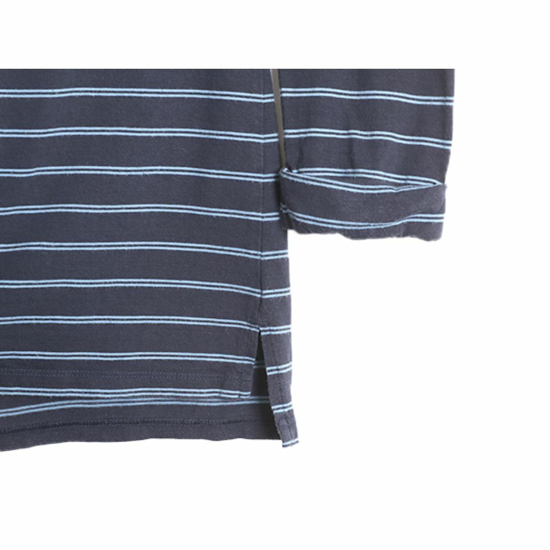 patagonia(パタゴニア)の15年製 パタゴニア シャロウシーズトップ 七分丈 ボーダー Tシャツ レディース S / Patagonia アウトドア ボートネック 七分袖 カットソー レディースのトップス(Tシャツ(長袖/七分))の商品写真