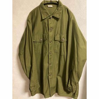 DEAD STOCK US ARMYユーティリティーシャツ  16 1/2 32(シャツ)